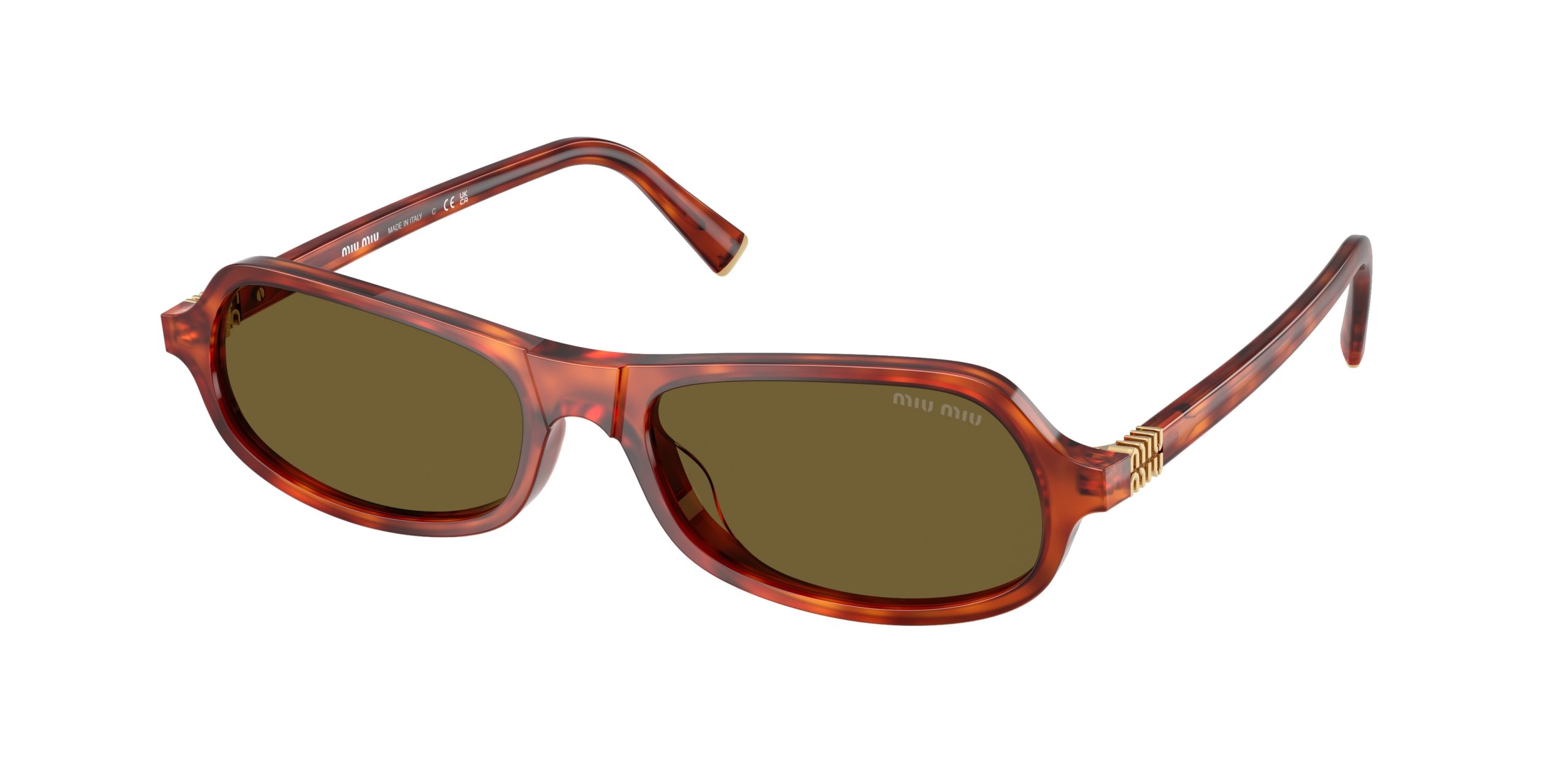 Vista del producto Miu Miu 0MU B10SU, color 11P09Z